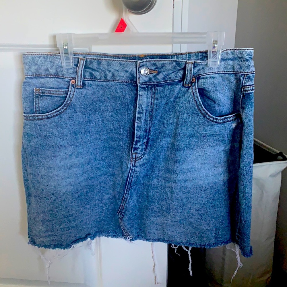 Wild Fable Jean Skirt